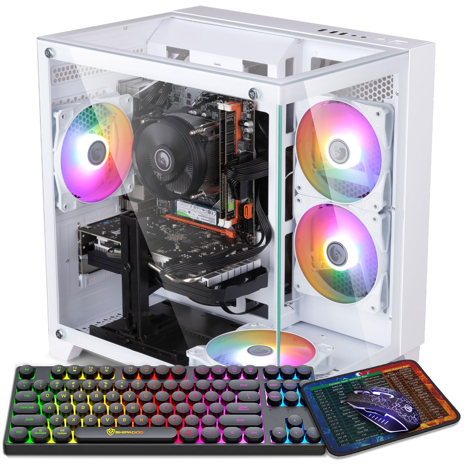 Amazon.com: Kroteaup Gaming PC, Intel Core i5-3470 3.2GHz, Radeon